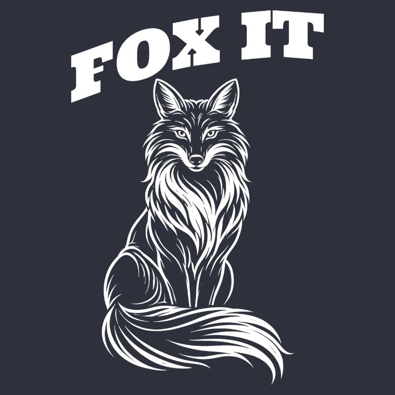 Fuchs-Silhouette - Fox it