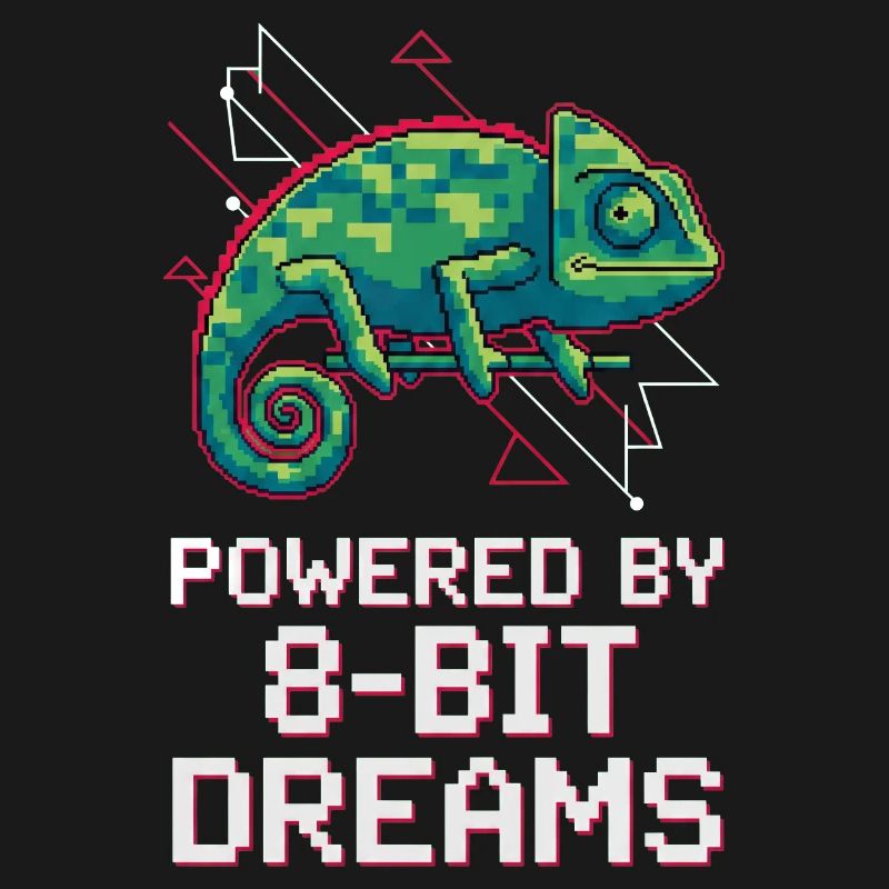 Powered 8-Bit Dreams – Pixel Chameleon
