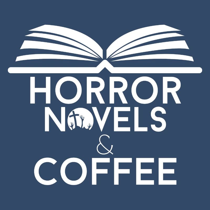 Book Lover Horror Novels and Coffee