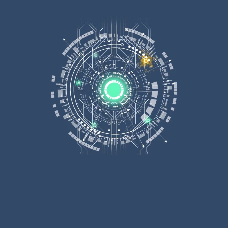 nerd CPU core ordinateur code pc carte spatiale