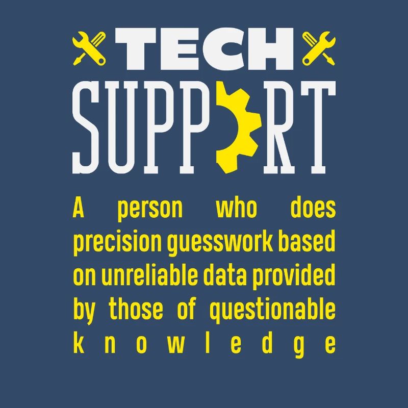 Tech Support Definition Precision Guesswork