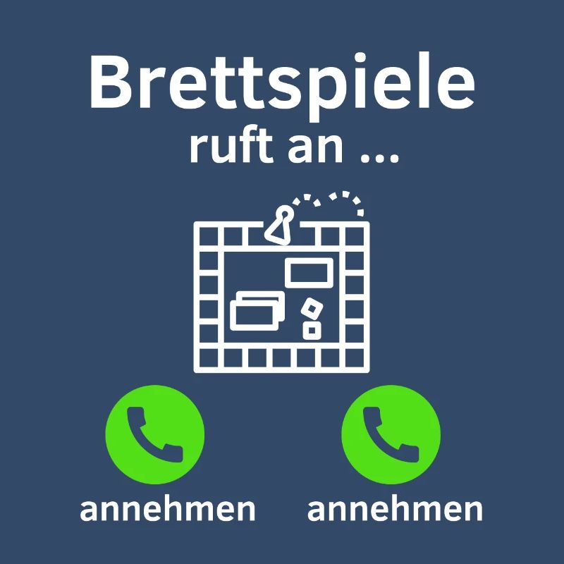Brettspiele ruft an - annehmen oder annehmen?