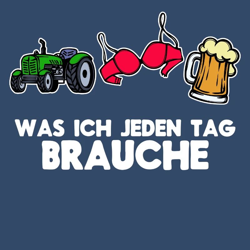 Landwirtschaft Ackerbau Bauer Traktor Statement