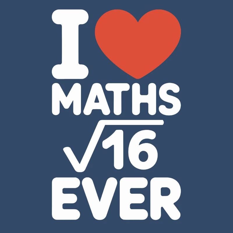 Math J’adore les maths Maths Nerd Professeur de mathématiques