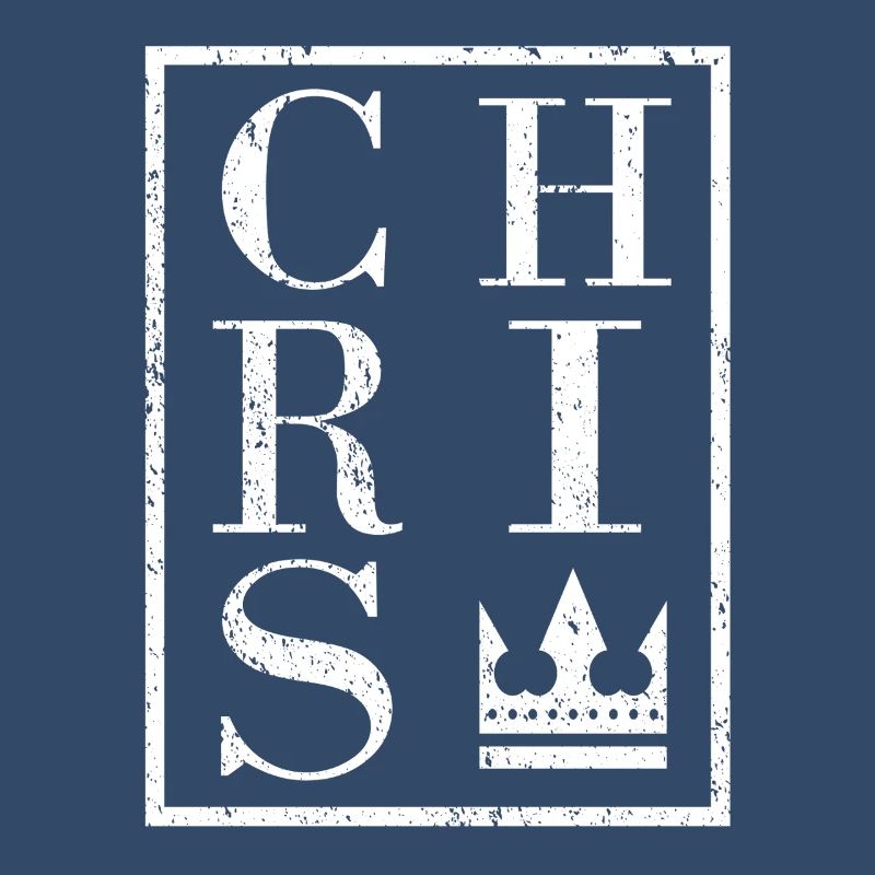 Minimalist crown with line pattern Chris