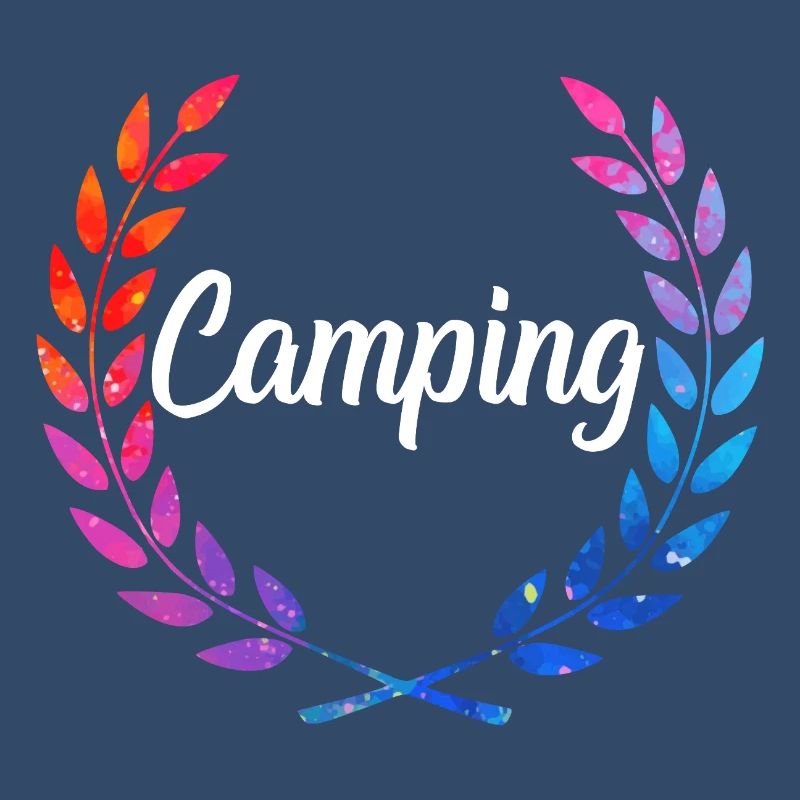 Camping Couleur Laurel Script