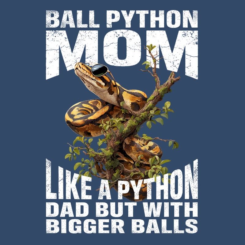 Königspython Mom Mama Schlangen Terrarium Python