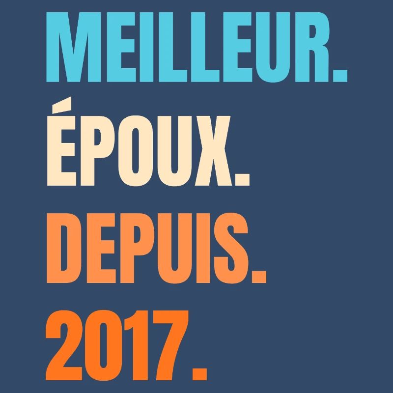 Bester Ehemann seit 2017 Geschenk-Ehemann