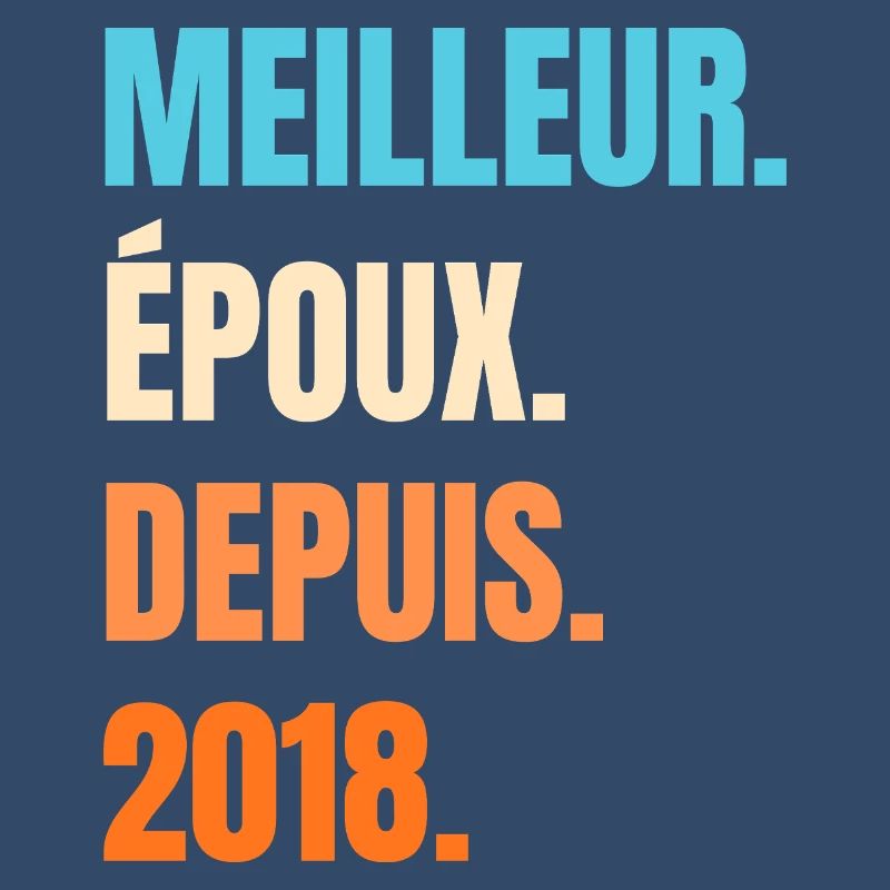 Bester Ehemann seit 2018 Geschenk-Ehemann