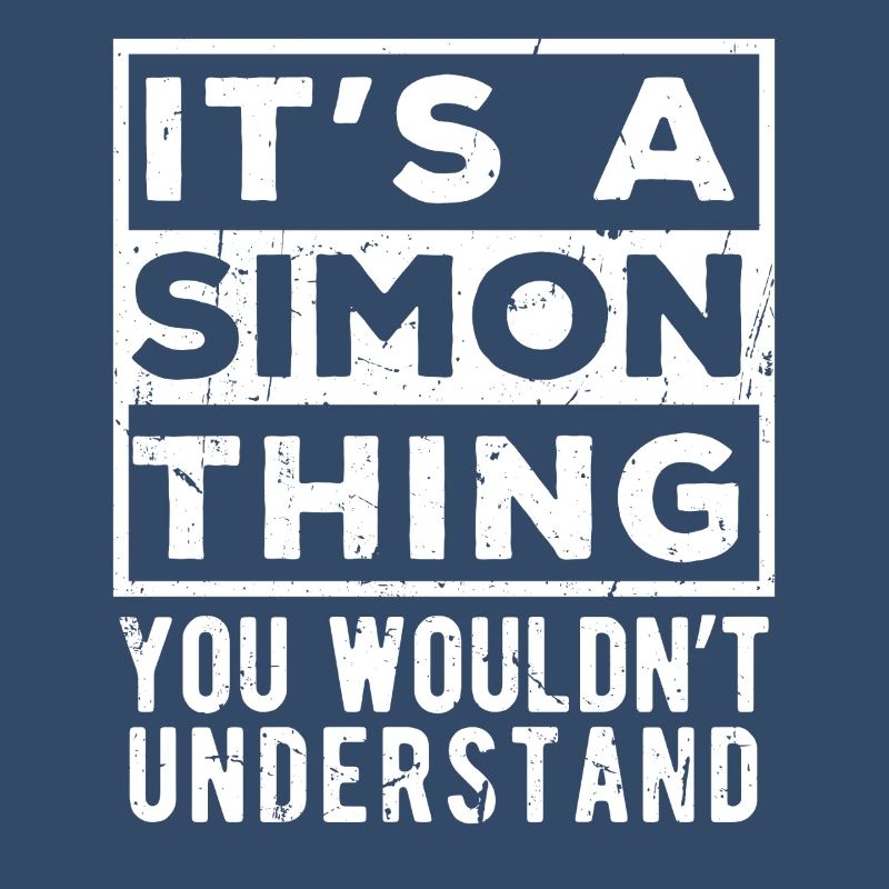 C’est une chose de Simon que tu ne comprendrais pas