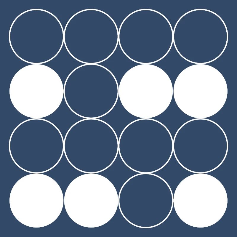 Circle Grid pattern