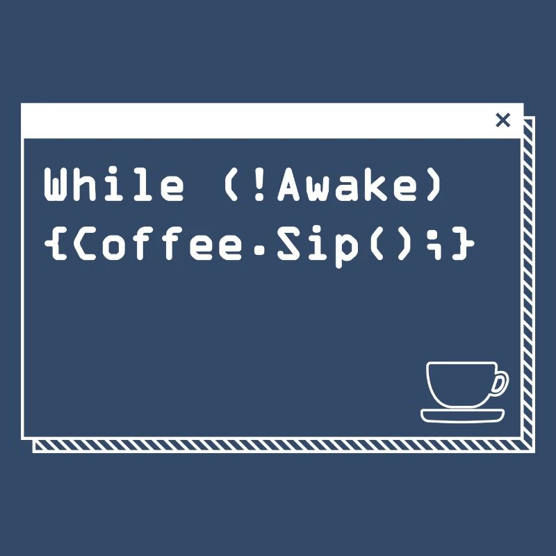 Aus Kaffee Code generieren Programmierer