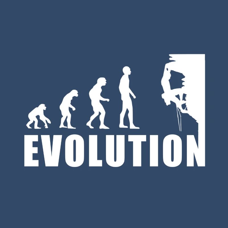 EVOLUTION Klettern Bergsteigen Climbing Geschenk