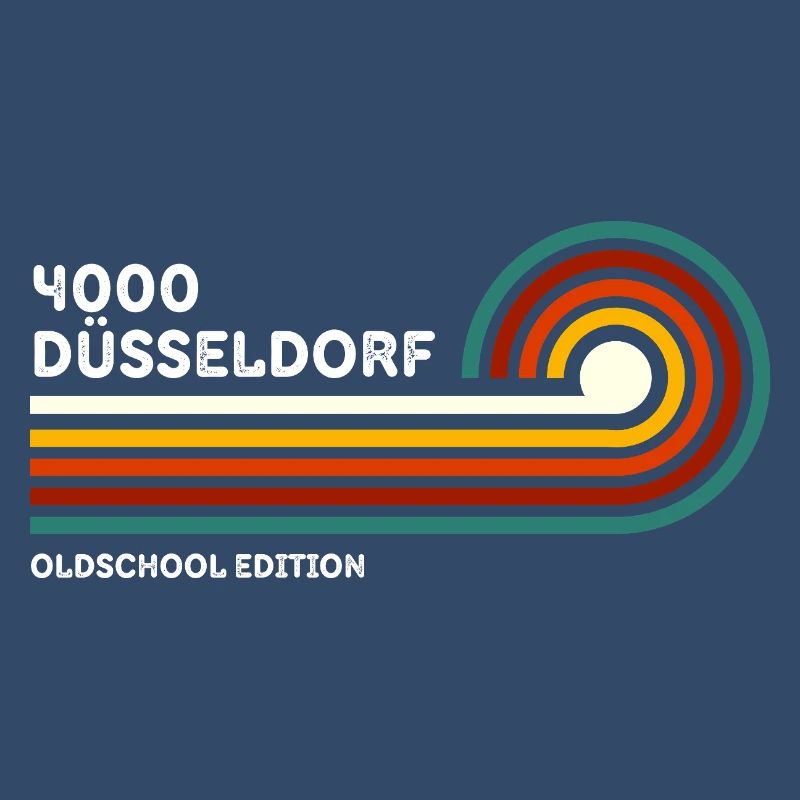 Chemise rétro Düsseldorf 4000 Code postal