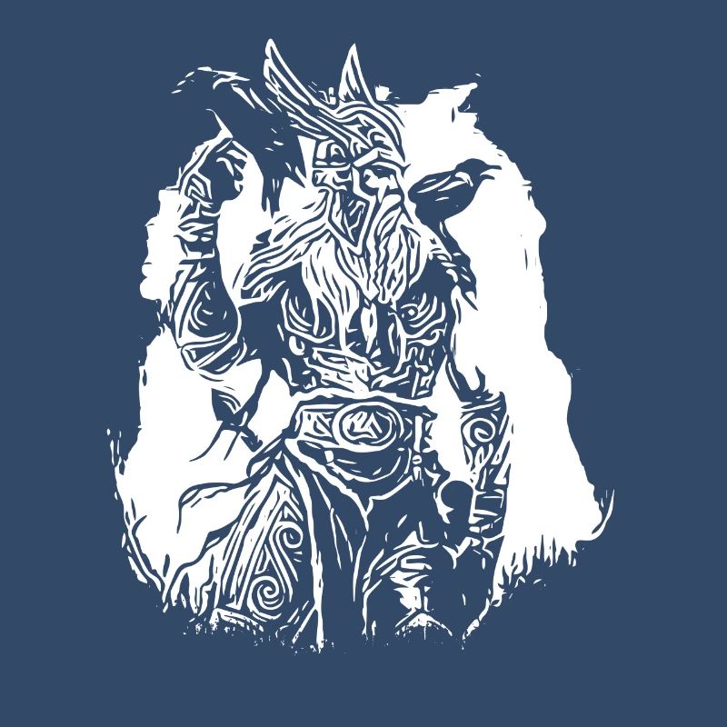Vikings with ravens