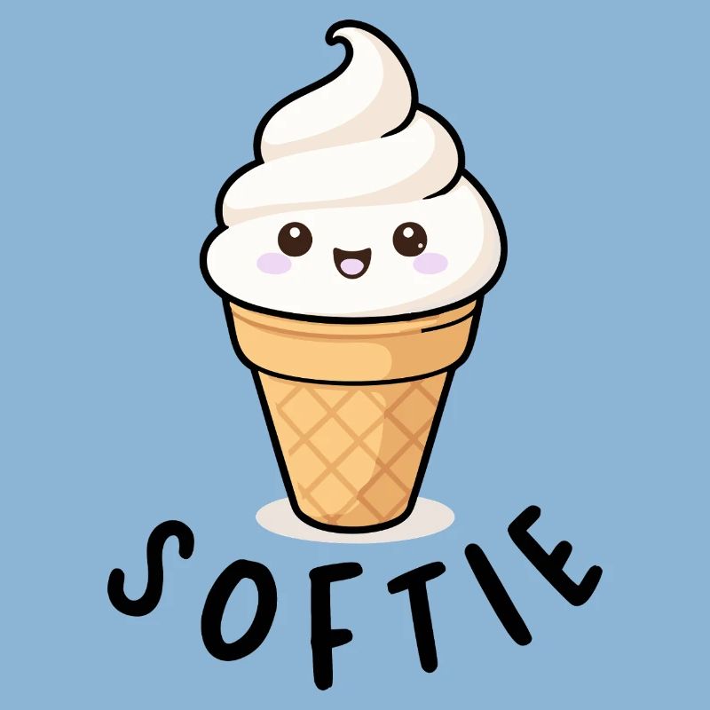 Softie Softeis Lover Eiscreme Icon Geschenk