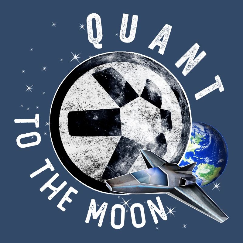 Quant Krypto Shirt Crypto Blockchain Geld Geschenk