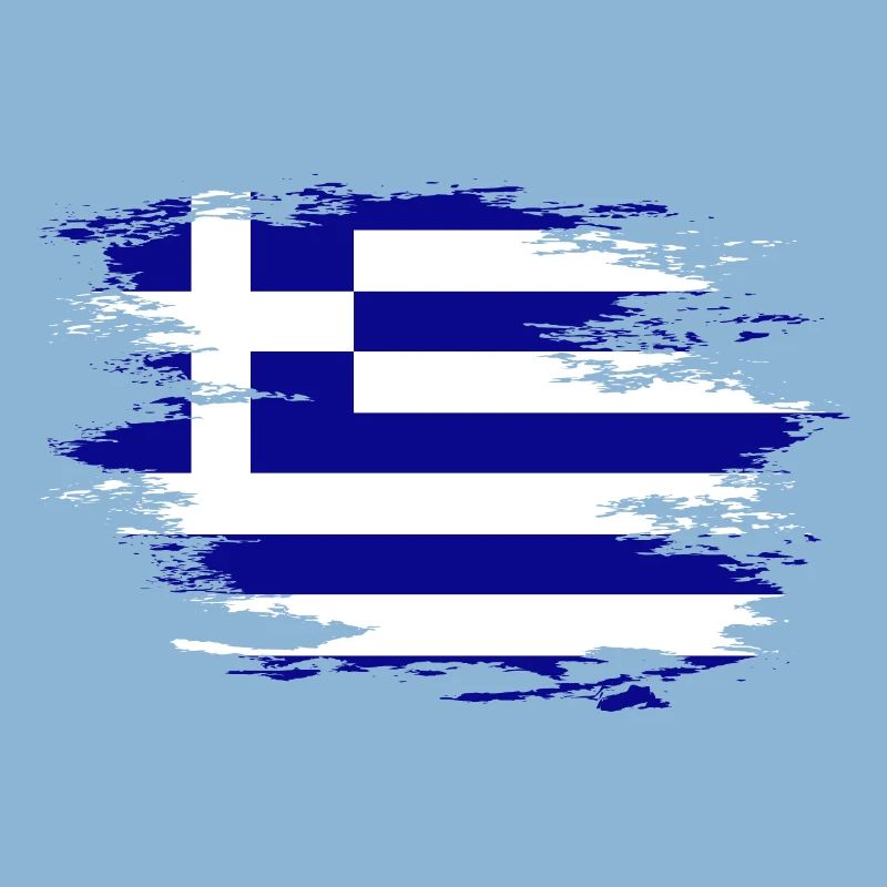 Drapeau de la Grèce utilisé design