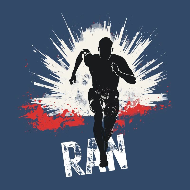 Running Jogging Runner Sprint Design