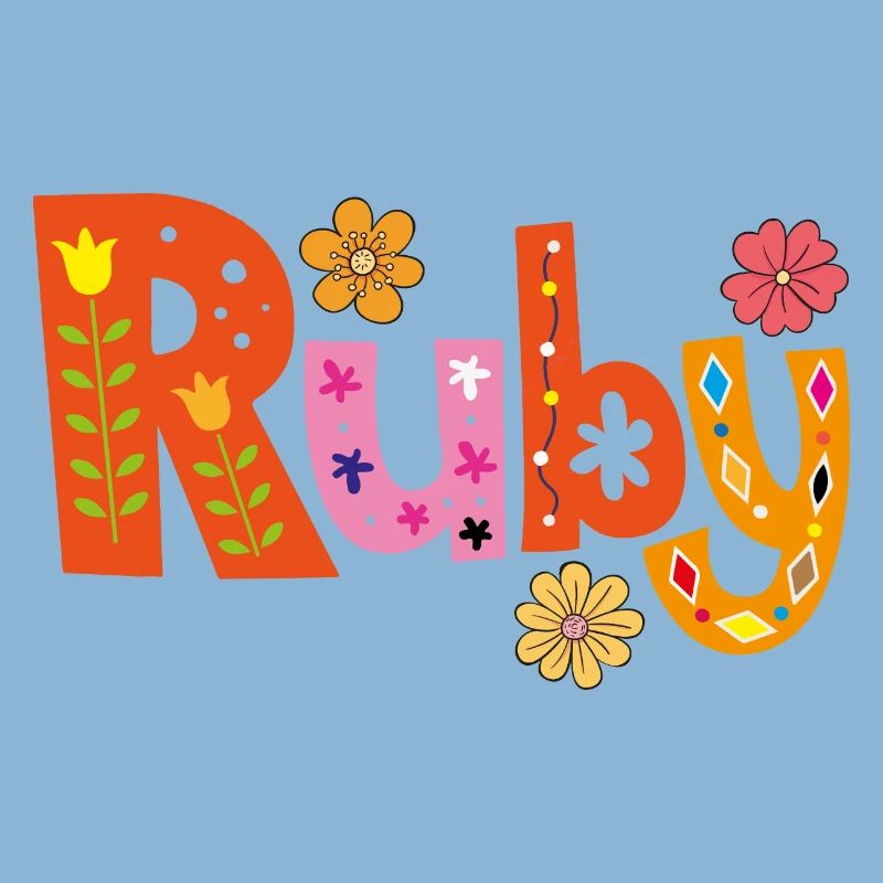 Personalisierter Ruby-Name