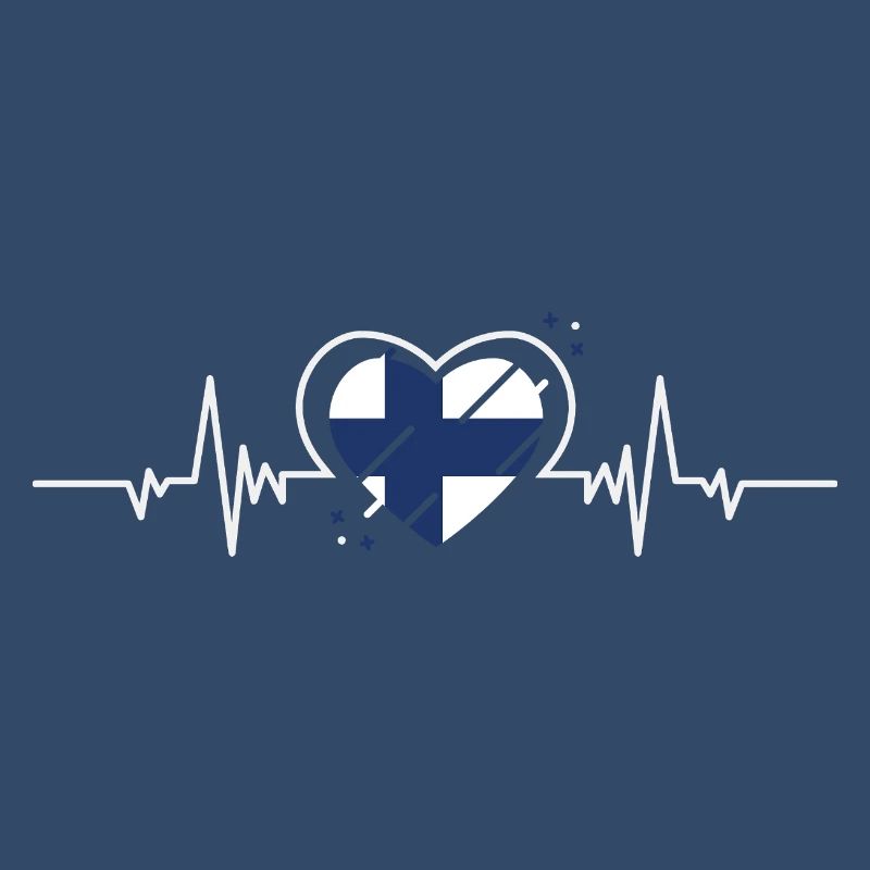Finnland Herzfrequenz-Ticket Geschenk