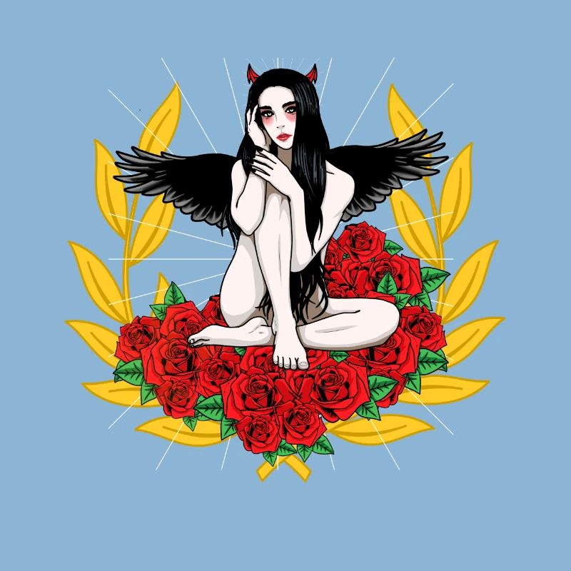 Devilish Devil Woman Satan's Roast Devil