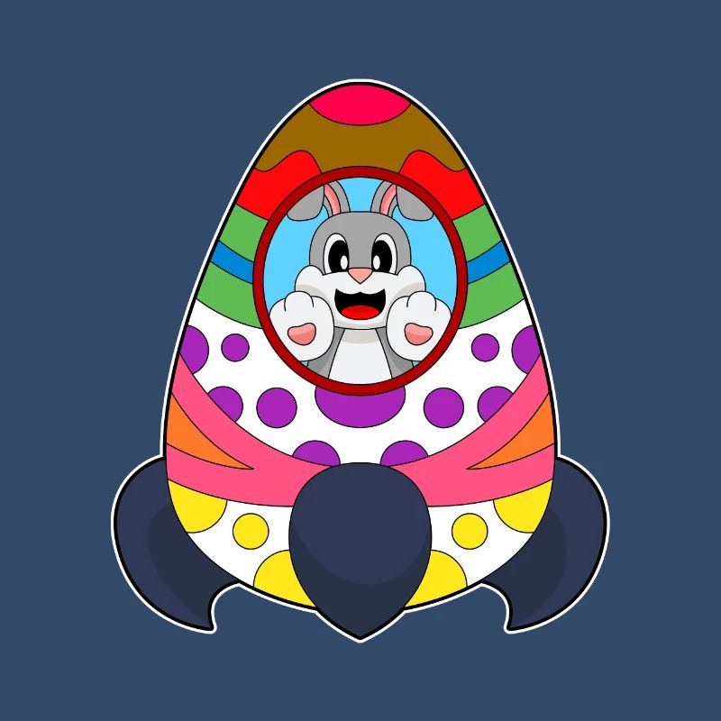 Rabbit Easter Rocket