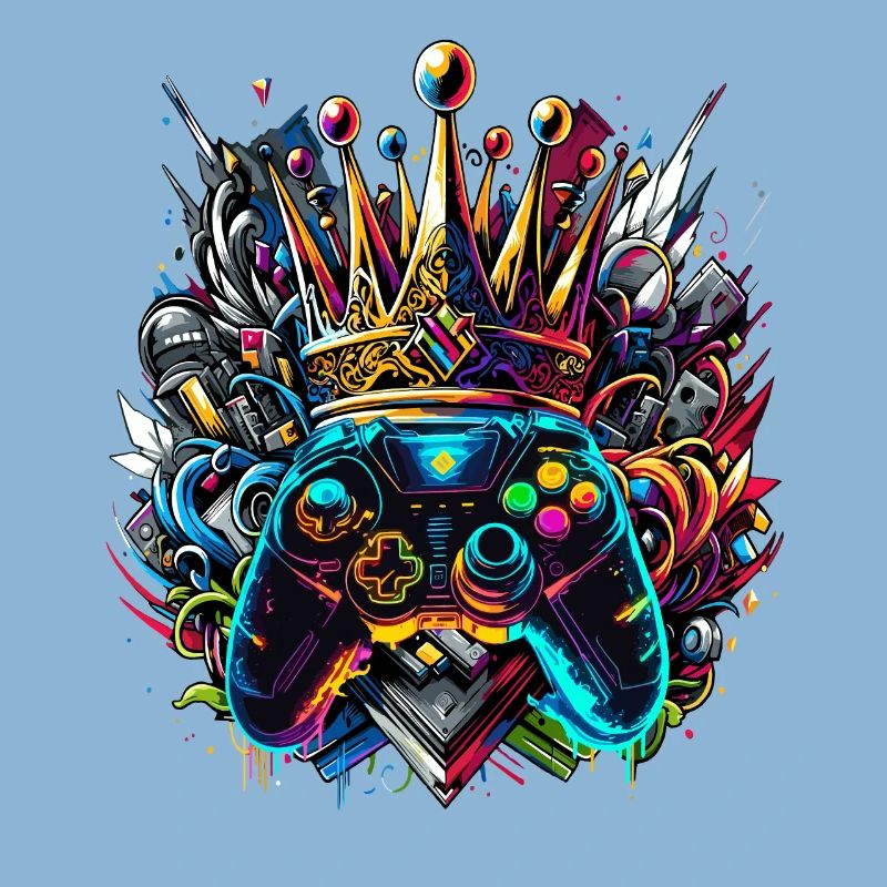 Royal Graffiti Gaming Controller