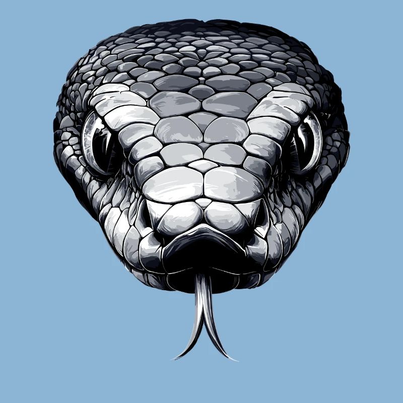 Serpent Python Cobra Mamba Serpent à sonnettes Serpent