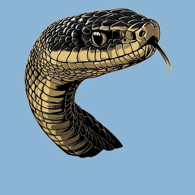 Serpent Python Cobra Mamba Serpent à sonnettes Serpent