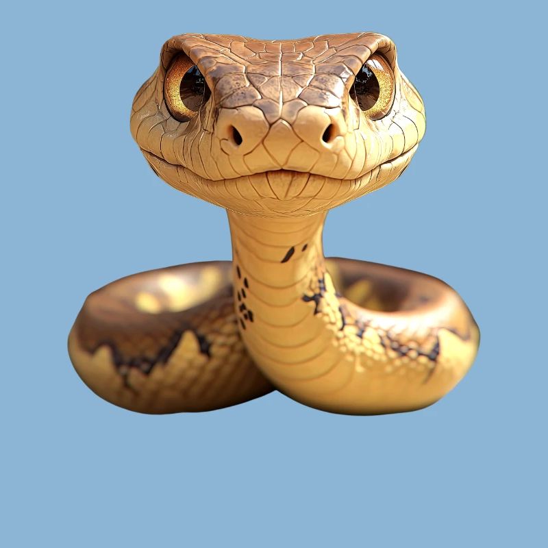 Serpent Python Cobra Mamba Serpent à sonnettes Serpent