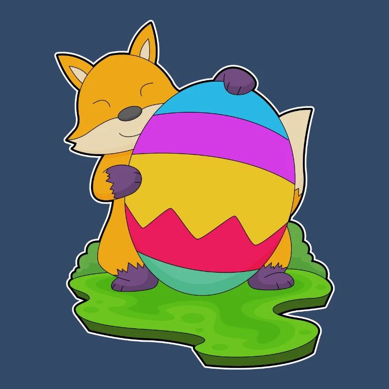 Fox Easter Easter Egg