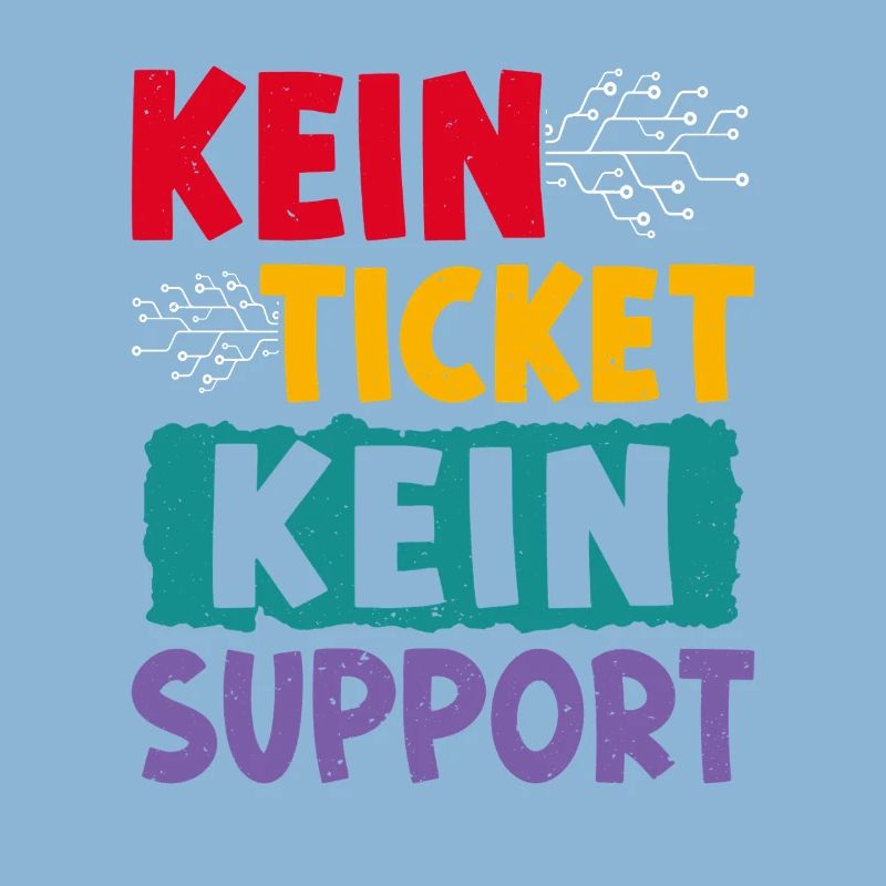 Nerd Computer NO TICKET NO PROBLEM FUNNY