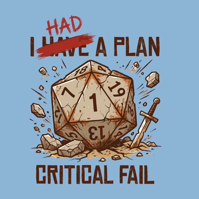 Échec critique – J’avais un plan cube