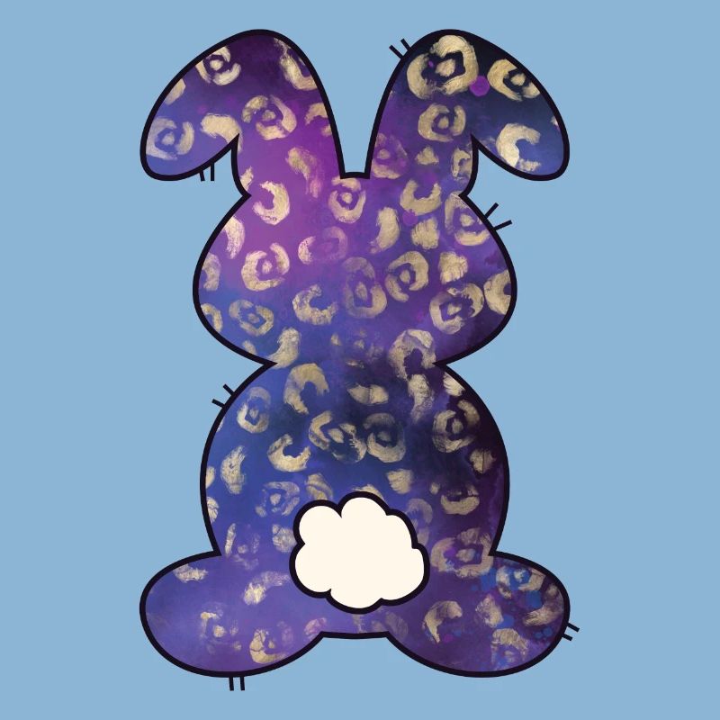 Leopard Pattern Rabbit Easter