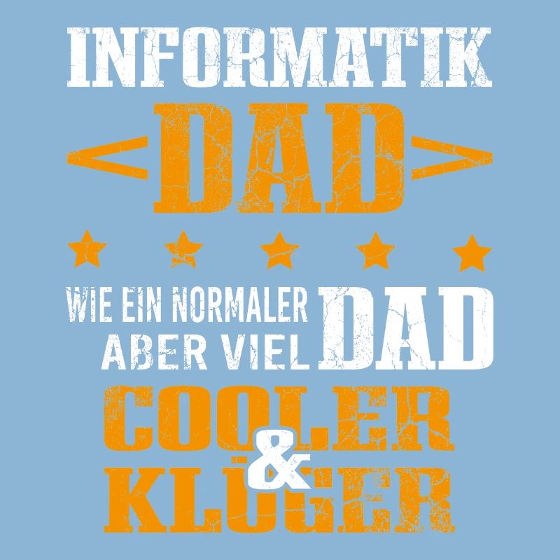 Informatiker Vater Programmierer Technik-Nerd