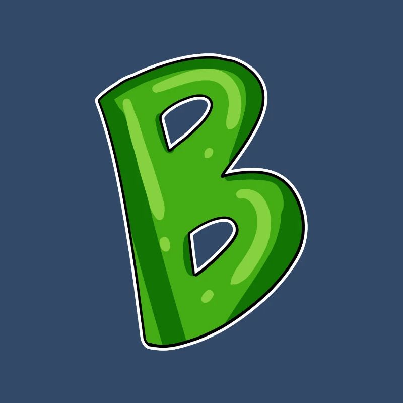 point B - initial point B