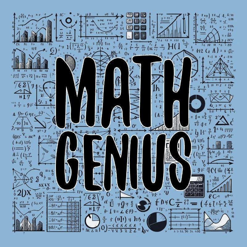 Math Genius Math Genius Math cadeau