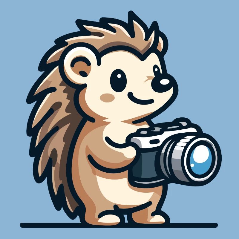 Instantané Hérisson : Le copain Shutterbug