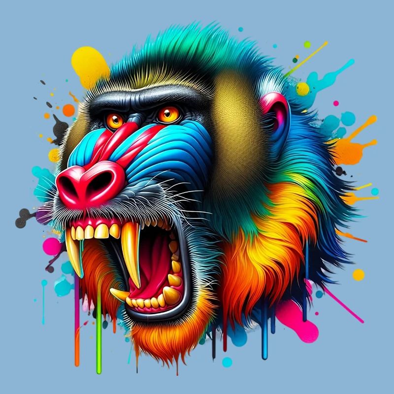 Mandrill Monkey