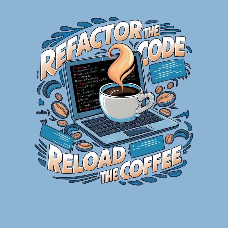 Programmers generate code from coffee