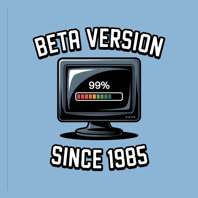 Rétro ordinateur Progrès Conception