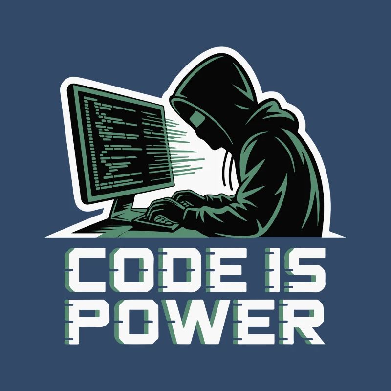Cyber Hacker Code Infinity Design