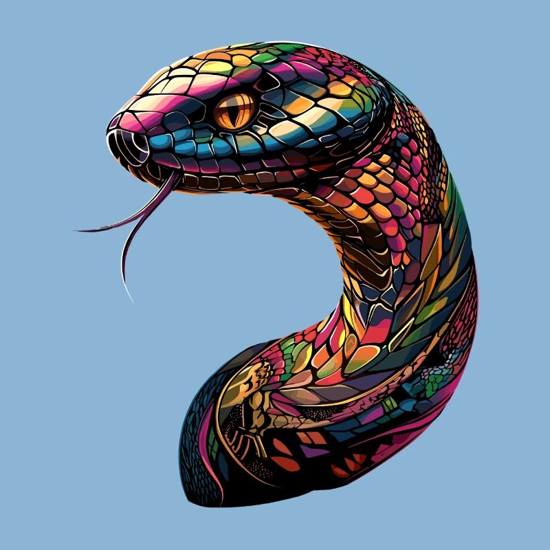 serpent, python, cobra, serpent à sonnettes, serpents