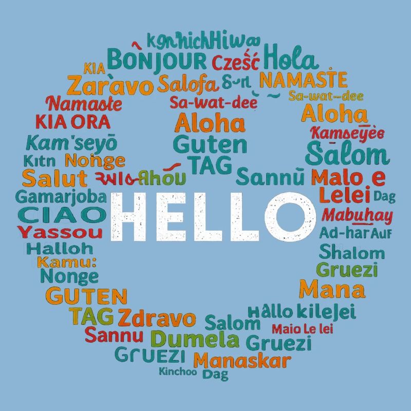 Start with Hello Different World Language Learning