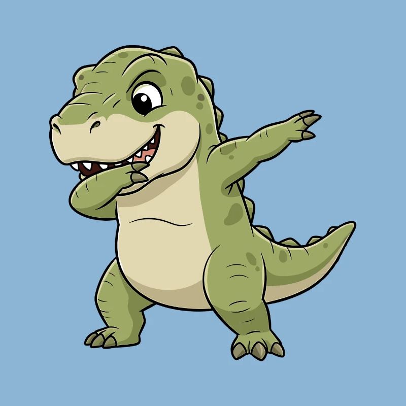 Gefährlicher Dabbing T-Rex