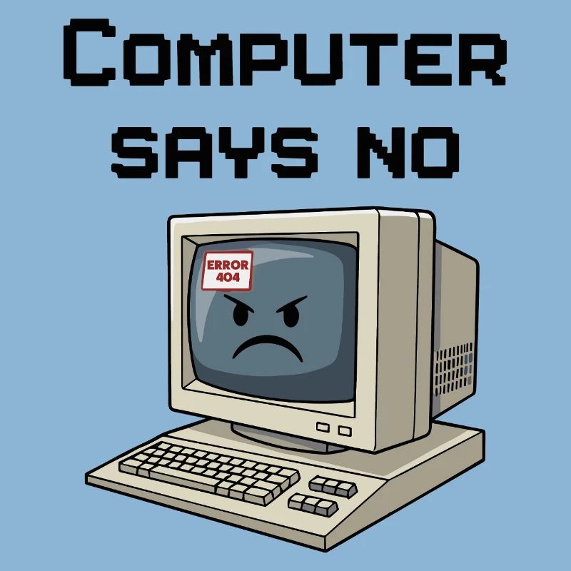 Retro Computer 404 Error