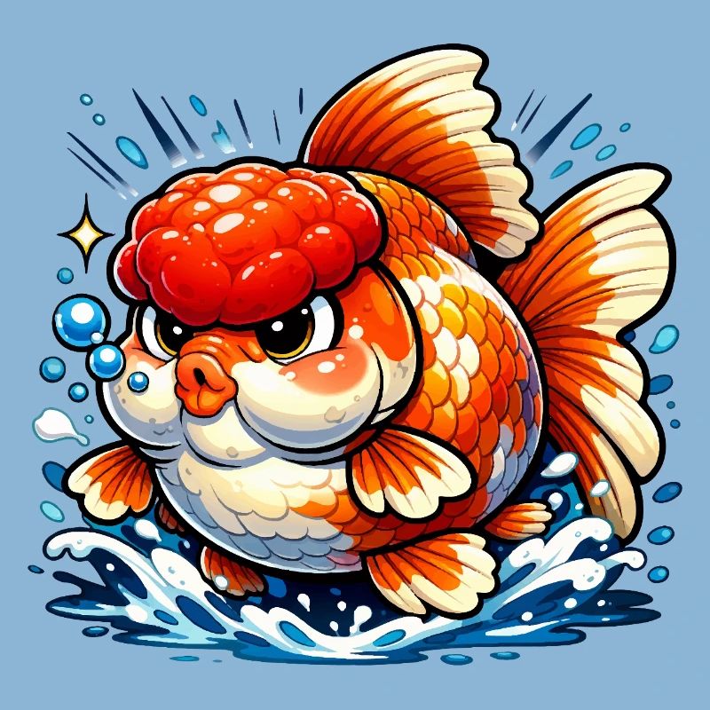 High Quality Fat Oranda Goldfish