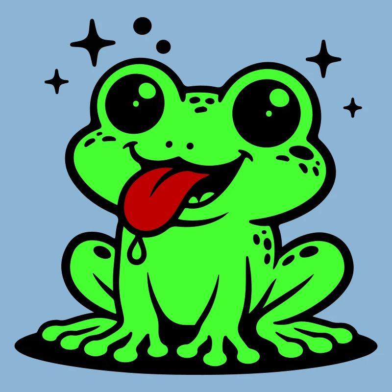 Toad Comic Frog