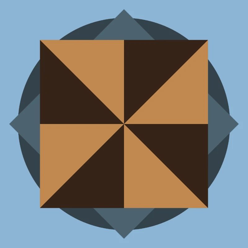 PYRAMID CORE GEOMETRY | Basic Shapes Artwork
